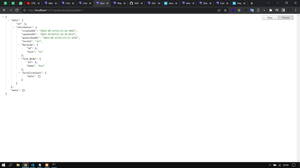 Not All Display Single Type on Strapi 4 API url - Questions and Answers ...